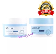 Wardah 1 Paket Lengkap Glowing Ori BPOM / Wardah Lightening Wardah Paket Siang Malam Day Cream 30gr 