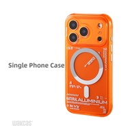Aluminum Element Transparent Magnetic Personalized iPhone 17 Case