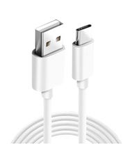 USB-A to USB-C Fast Charging and Syncing Cable | 3.3 Ft White Fast Charging and Syncing Cable for iP