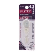 รีฟิลล์เทปลบคำผิด 4.2มมx6ม.  ฟาสเตอร์ R-C648