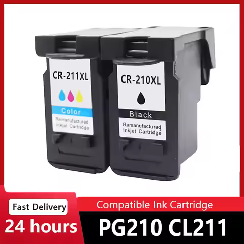 PG210 CL211 210 211 Compatible Ink Cartridge 210XL 211XL For Canon Pixma MP240 MP250 MP260 MP270 MP2