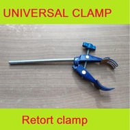 LOKAL Universal RETORT CLAMP, 4 FINGER CLAMP + BOSSHEAD 1 PAIR LOCAL