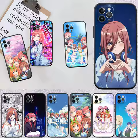 Miku Nino Itsuki Nakano New High-End Phone Case for Xiaomi Poco C40 C50 C51 C55 C65 C71 C75 F2 F3 F5