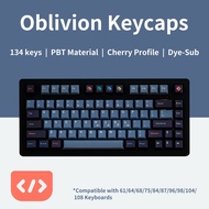 [SG Local Stock] Oblivion Keycaps | Cherry Profile | PBT Dye-Sub | Royal Kludge Tecware Keychron Akko Keycap