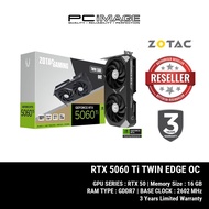 ZOTAC GEFORCE RTX5060 Ti TWIN EDGE OC EDITION 16GB GDDR7 GPU GRAPHIC CARD
