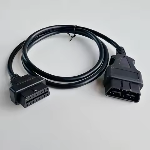 OBD Cable 16 Pin to 16 Pin Female OBD 2 OBD II Extension Factory OBD2 Adapter Connector 16 Pin to 16
