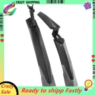 Bicycle Mudguard Set Universal 26/27.5 Inch Wheel for Mountain, City, Hybrid Bike Lengthen and Widen