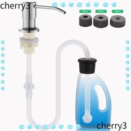 CHERRY3 Soap Dispenser No-spill Bathroom Detergent Extension Tube Water Pump Lotion Dispenser