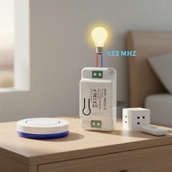 433MHz  Suis Tolak Jauh RF 433MHz untuk Lampu dan Perkakas Rumah