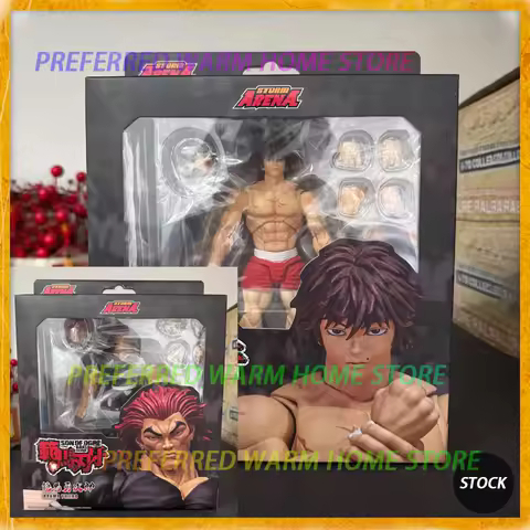 In Stock Storm Toys 6 inches Hanma Yujiro Hanma 1/12 Anime Figures Model Toys BAKI boy ST Small size