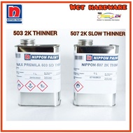 Nippon Nax Premila 2K 503 SD Thinner/505 2k Slow 1L/Thinner/Thinner Paint/Thinner 2k/Thinner Cat