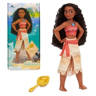 Store Official Princess Classic Doll (Moana), 11 Inches, Includes Brush with Molded Details, Fully P