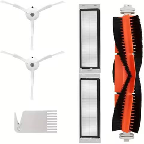 6 Replacement Accessories Compatible For Roborock S4/S5/S6/E4/E20/E25/E35/S50 and Xiaomi Mi Home Rob
