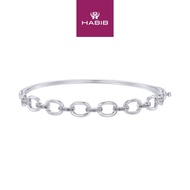 HABIB Round Diamond Bangle in 375/9K Gold 26530