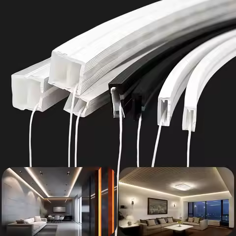 IP67 Waterproof Led Neon Silicone Flexible Cover Tube Suitable For WS2812B WS2811 5050 RGB 5mm 8mm 1