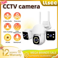 LLSEE 8K 16MP 4 เลนส์ WIFI กล้องวงจรปิด 10X Hybrid Optical Zoom บ้านรักษาความปลอดภัยกล้องกลางแจ้งกัน