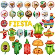 Cactus Aluminum Film Balloon Carnival Party Decoration Burrito FIESTA