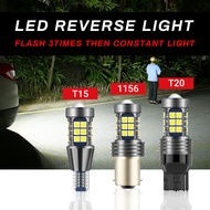 Hot🔥🔥1 biji lampu kelip 27LED Reverse light bulb flash or non flash T15 T20 1156 or break 1157 T20 7
