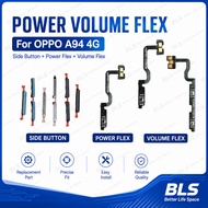 A94 On off Power volume button flex For OPPO A94 4G Up Down Side Buttons Ribbon Cable