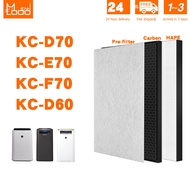 Mennlooo for sharp air purifier filter FZ-D60HFE FZ-D60DFE FZ-G60DFE  mode KC-D70 KC-D60E KC-G60LW
