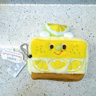 日本 Gladee 造型 零錢包 檸檬蛋糕造型（大）小物收納  可放悠遊卡