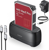 ORICO Hard Drive Docking Station For USB C 2.5”/3.5” SSD HDD SATA I II III External Hard Drive Dock 