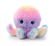 Octopus Stuffed Animal Plushie, Ombrez Ocean Animals, Rainbow Zoologee Octopus Plush Toy 9 inches