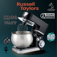 Russell Taylors 1300W 5.0L Stand Mixer S3 Cake Kitchen Blender Egg Beater Dought Whisk Stainless Ste
