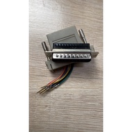 25 Pin (Male) To RJ45 D-sub Adapter