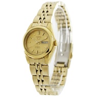Termurah [CreationWatches] Seiko 5 Automatic 21 Jewels Women's Gold To