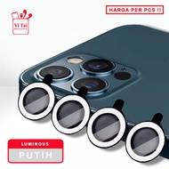 YITAI PELINDUNG LENSA KAMERA LUMINOUS IPHONE 13 13 PRO PRO MAX