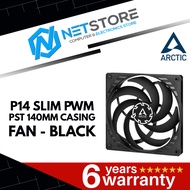ARCTIC P14 SLIM PWM PST 140MM CASING FAN - BLACK - ACFAN00268A
