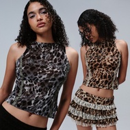 fallen angels CHEETAH TOP