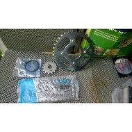 DID chain (chain) installed 14 + 36 disc + fully installed for 67 car with 67 zin 67 hub