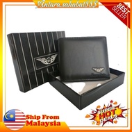 BS / BSYXC Men's Purse Wallet Leather Wallet Short Wallet / Dompet Kulit Lelaki