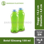 Botol Ginseng 150 ml / Botol Plastik 150 ml / Botol Plastik Murah Mini / Botol 150 ml / Botol Gingse