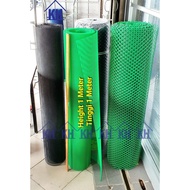 PVC Plastic Net Mesh Net Fencing Garden Fence Pagar Plastik Pagar Sangkar, Pagar Pintu 塑胶网 [ 1 Roll 