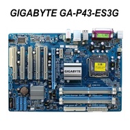For GIGABYTE GA-P43-ES3G Desktop Motherboard P43 Socket LGA 775 For Core 2 Pentium D DDR2 16G ATX Original Used