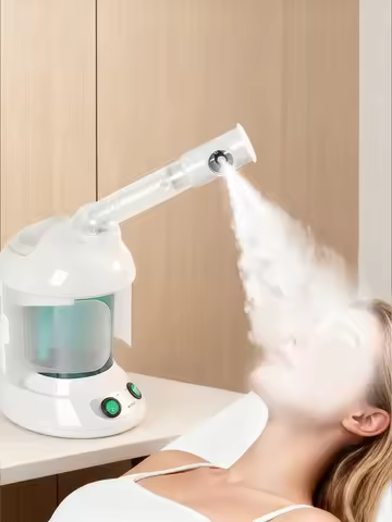 KSKIN Custom Hot Sale Face Mist Spray Portable Facial Steamer For Face Professional Ionic Facial Ste