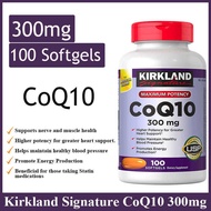 Kirkland Signature CoQ10 300mg 100 Softgels | Maximum Potency Heart & Energy Support Supplement