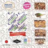 AGELESS Oxygen Absorber ( The Worlds Top Brand ) Longer Shelf Life to Keep Freshness 50CC Type ( Cod
