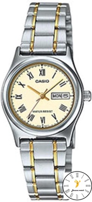 นาฬิกาข้อมือผู้หญิง Casio รุ่น ltp-v006sg-9b แท้