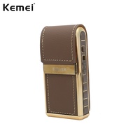 เครื่องโกนหนวด Kemei เครื่องโกนหนวดไฟฟ้า ที่โกนหนวด ไร้สาย ที่โกนเครา เครื่องโกนเครา เครื่องโกนหนวดเ