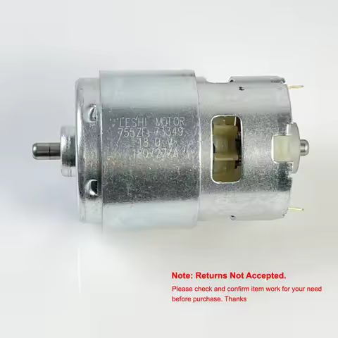 Micro 42mm*60mm RS-755 LESHI LS-755ZF-73349 Motor DC 12V-20V 18V 18000RPM High Speed Power Electric 