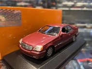 吉華@ 1/43 MINICHAMPS 940032601 MERCEDES-BENZ 600SEC COUPE