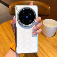 Casing For Vivo X200 Pro Mini X200S X200 Ultra X200Ultra 5G Electroplate Magnetic Lingge texture Pho