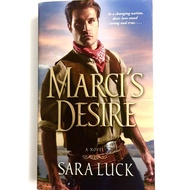 Marci's Desire by Sara Luck (historical western romance book)