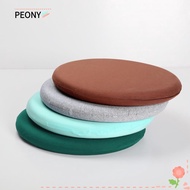 PEONIES Round Stool Cushion, 30cm Padded Seat Cushion, Soft Anti-Slip Memory Foam Stool Cover Home