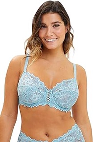 Women's Arum Full Coverage Bra, Sterling Blue, 34F, Sterling Blue, 34DDD