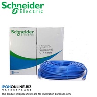 Schneider Digilink Cat6 4pr 23AWG UTP LAN Cable 305m PoE Blue | IPOHONLINE